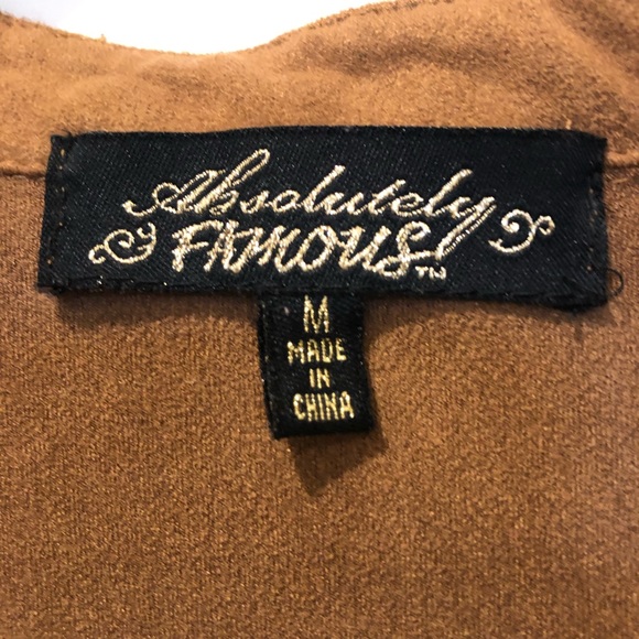 Absolutely Famous Brown Blouse - Picture 4 of 6